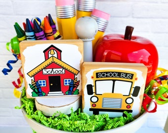 School Mini Signs | Mix and Match | Back to School | Teacher Appreciation | Home School Room Decor | Teacher Room