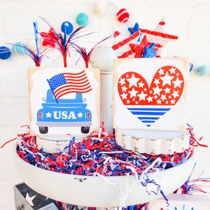 Add a touch of patriotism to any space with our handcrafted Patriotic Itty Bitty Signs! Choose from 12 designs printed on natural stained pine. Perfect for home or office decor.