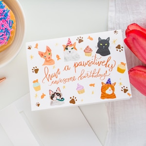 carte d’anniversaire de chat | Chat Maman | | d’accessoires Cat Mom Joyeux anniversaire | Cat Lady Cards | Cadeaux de maman chat | | de carte d’anniversaire Carte d’anniversaire Kitty