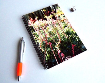 Journal with Succulent Photo Cover - Spiral Notebook