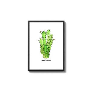 RESERVED: Set of Three Cacti Wall Prints in size 8.5 x 5.5 image 5