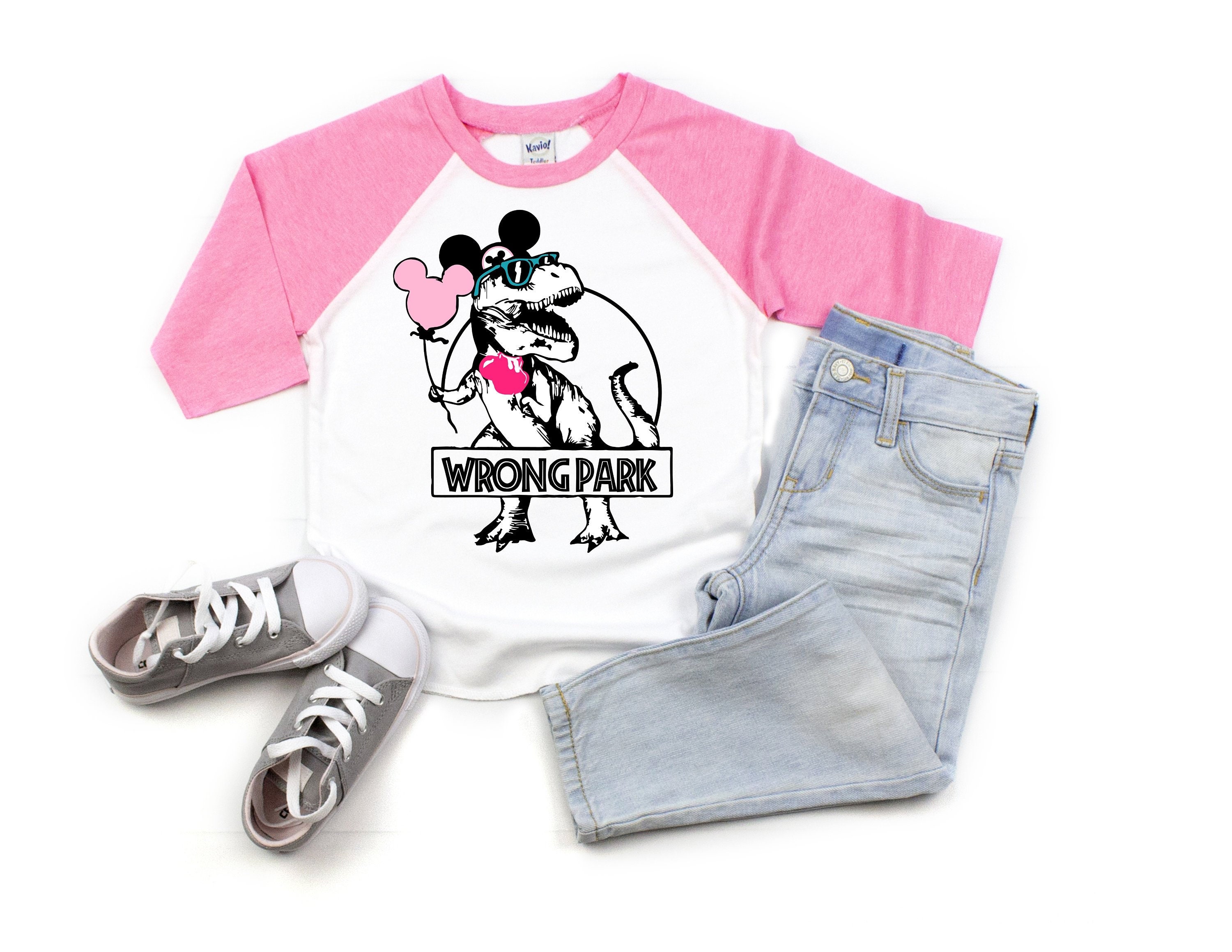 wrong park disney shirt