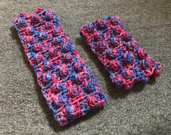 Bubble Stitch Headband, bobble headband, textured, bumpy, seven different sizes, crochet pattern only, digital download, crocheted headband