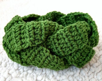 Chunky Braided Headband, multiple sizes, baby, child, adult, crochet headband, PDF pattern, instant download, crochet pattern, braided