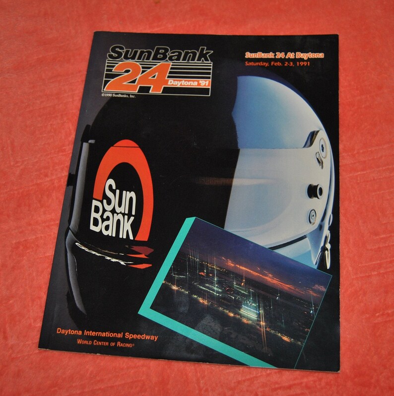SunBank 24 HR Daytona 1991 IMSA Race Program image 1