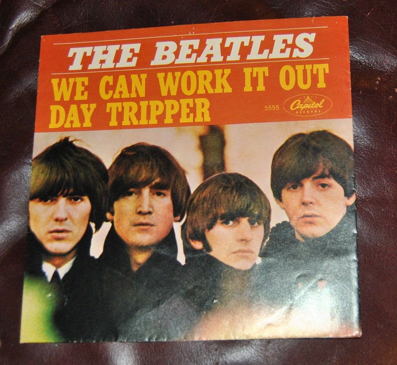 The Beatles We Can Work It Out/Day Tripper Capital 45 rpm image 1