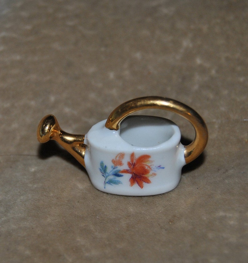 Limage French Porcelain Watering Can Mini image 1