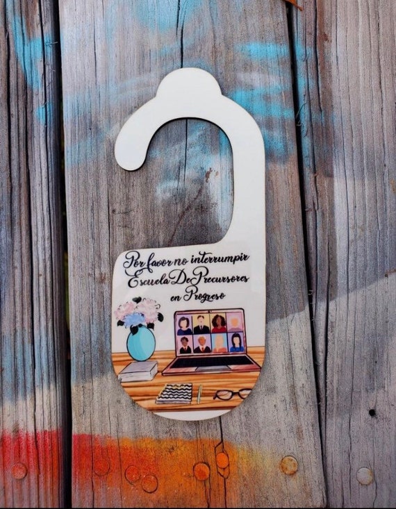 Pioneer School Door Hanger in Spanish. Pioneer School Gift. Jw Etsy
