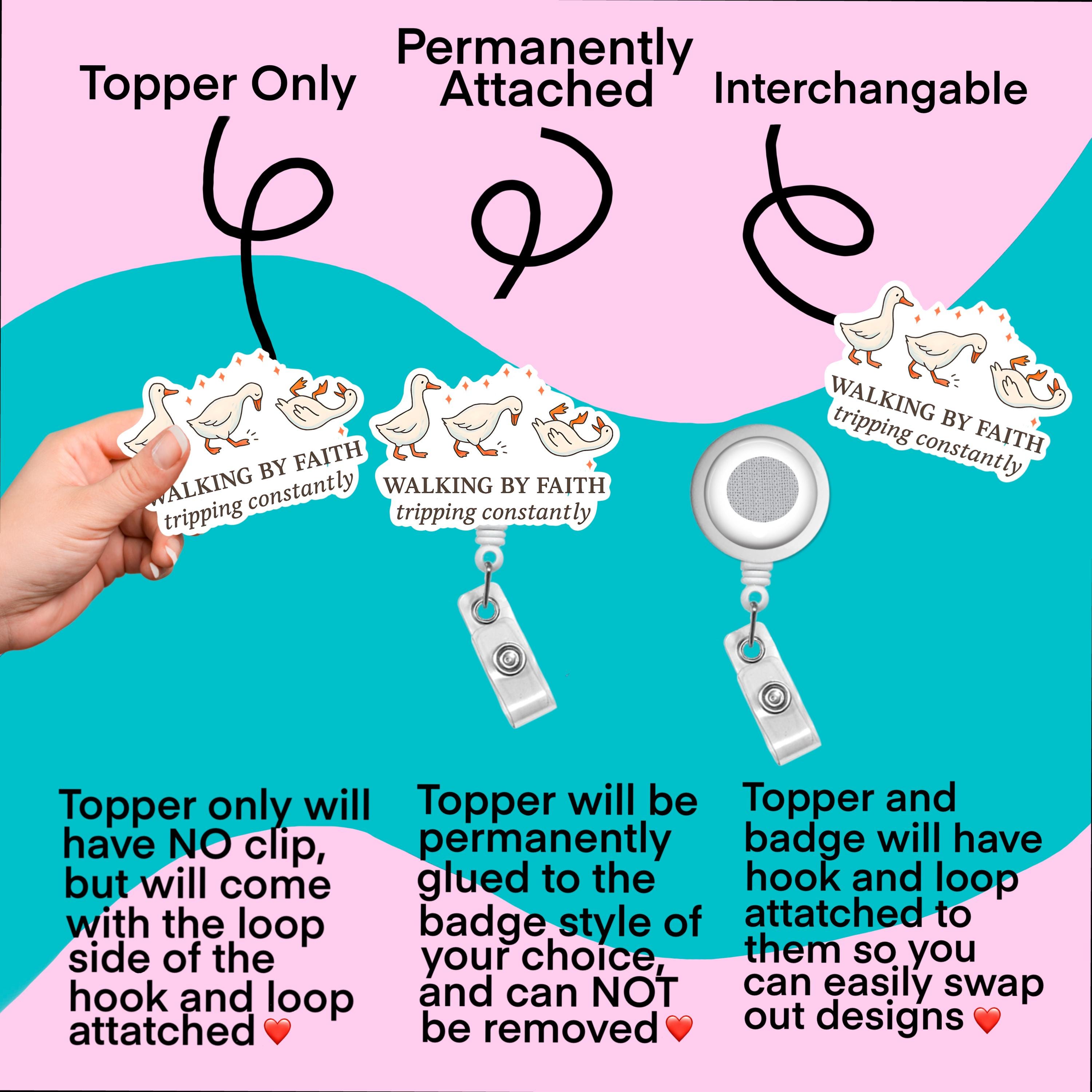 Walk by Faith Badge Reel | Walking by Faith Tripping Constantly Badge ...