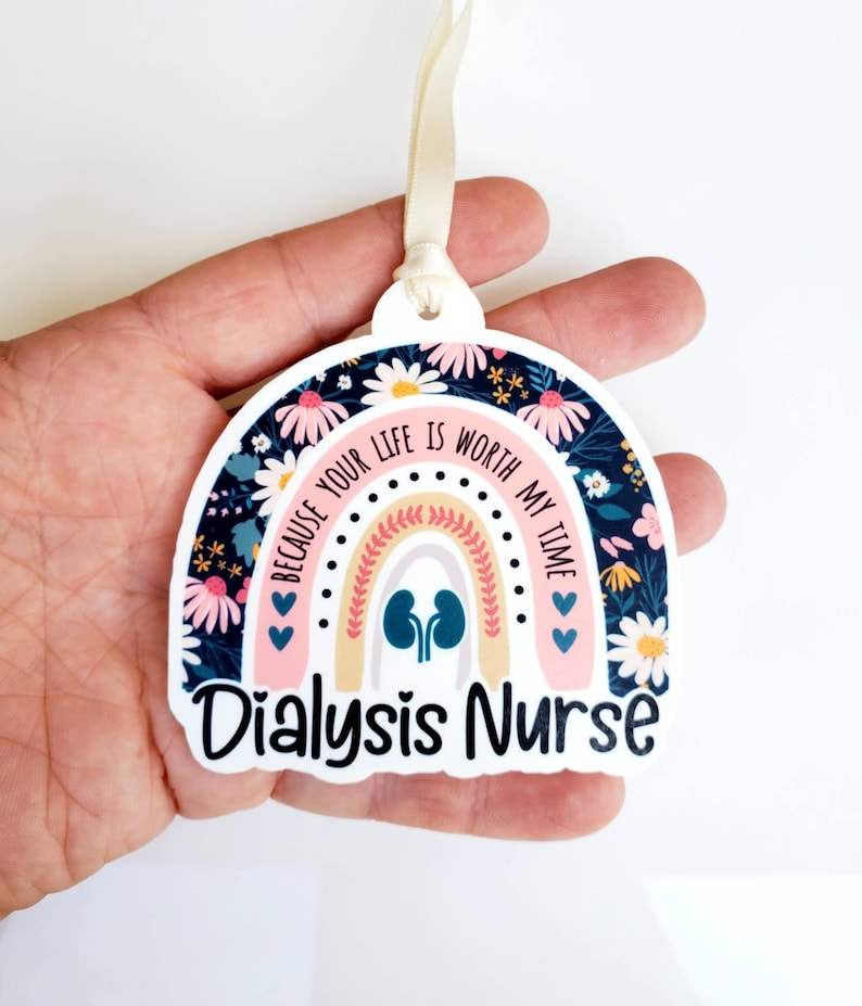 Dialysis Nurse Ornament Dialysis Nurse Gift Etsy