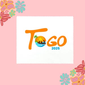 JW Pure Worship Special Convention Togo, West Africa Lens Wipes | JW Convention Gifts | Set of 5 Or More Lens Wipes | JW Gifts