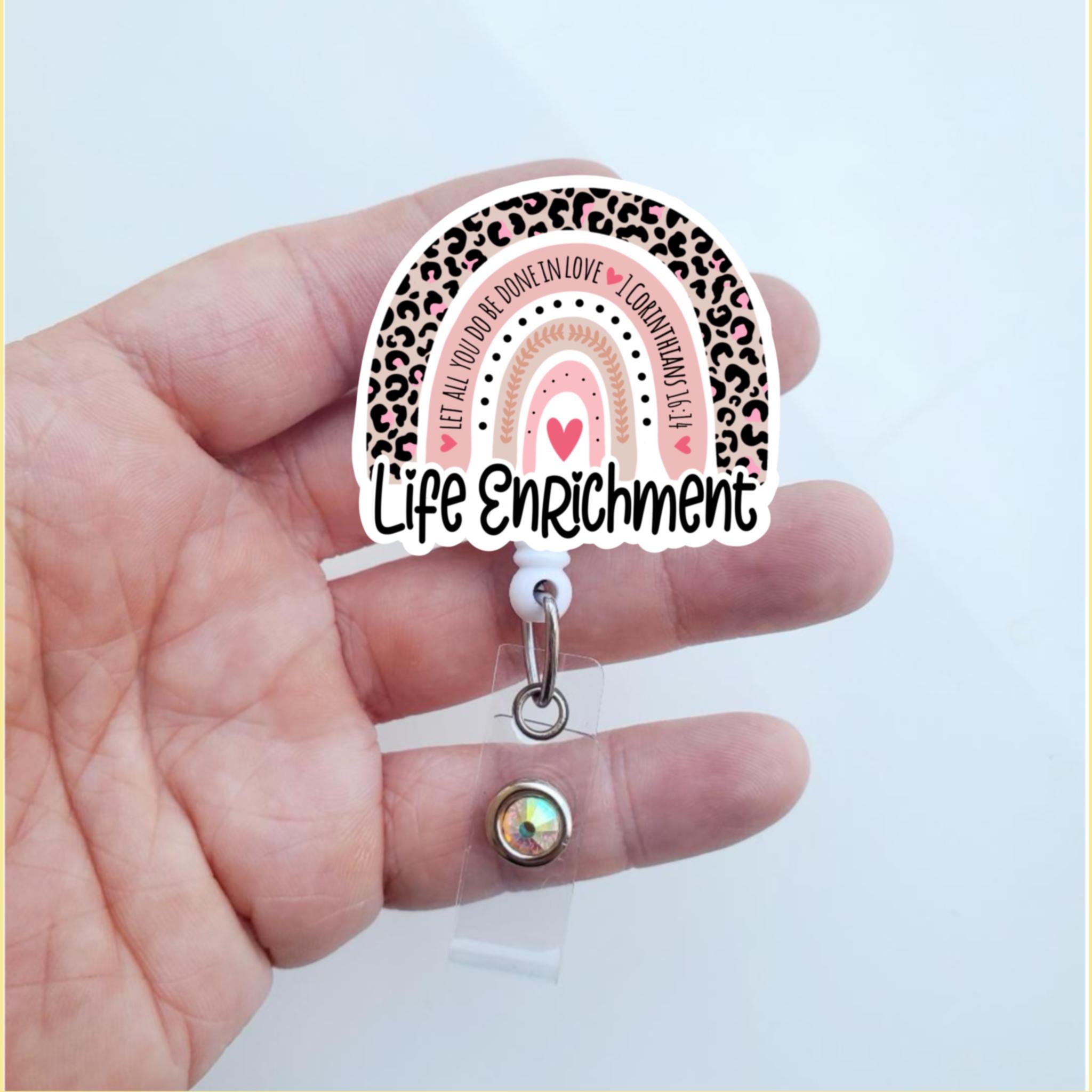 Life Enrichment Badge | Certified Dementia Practitioner Badge Reel | Alzheimer's Badge