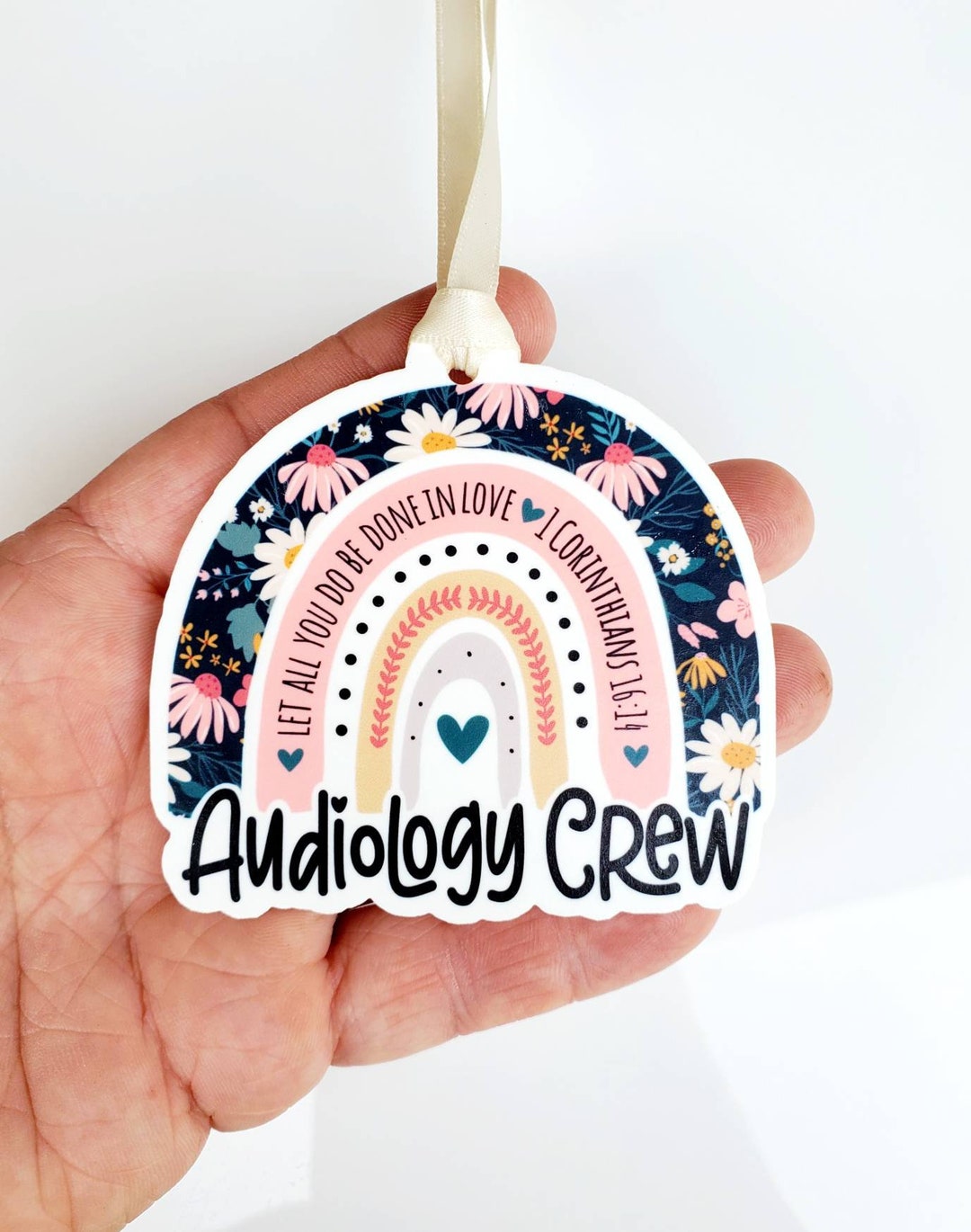 Audiology Crew Ornament Audiology Crew Gift Audiology Staff Ornament Etsy