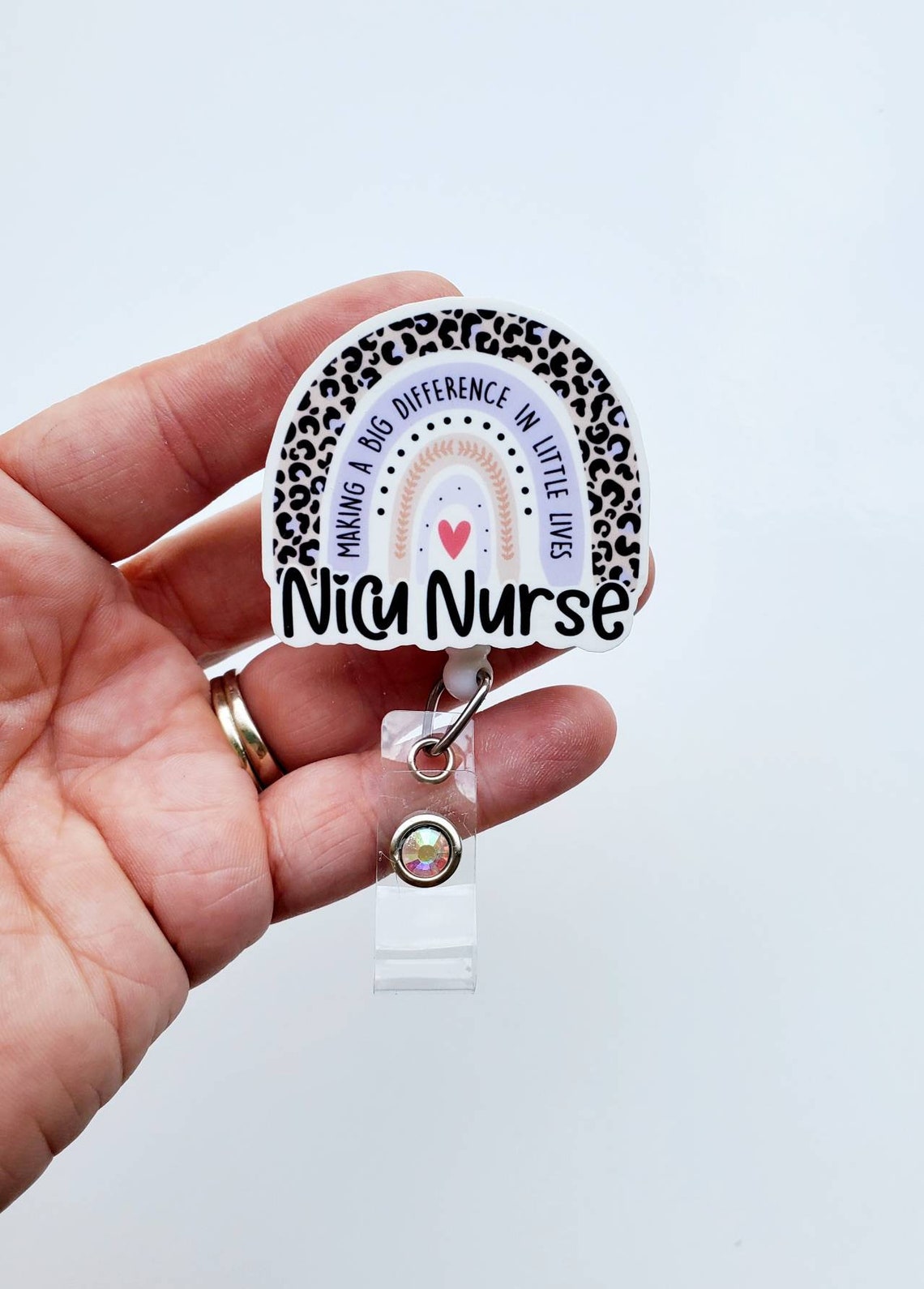 Nicu Nurse Badge Nicu Nurse Rainbow Badge Nicu Nurse Gift - Etsy