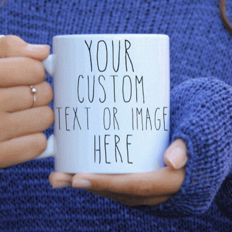 Custom Mug Personalized Mug Large Ceramic Mug Etsy