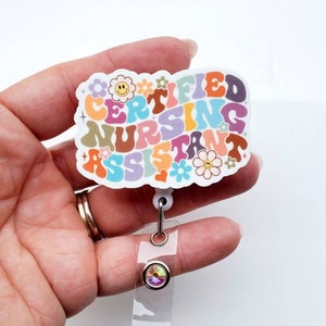 CNA Badge reel | Cna Rainbow | Cna Reel Gift | Cna badge | Cna Cute Stuff | CNa Adorable Gift - Cna Stuff | Cna Gift | CNA Rainbow Badge