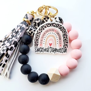 Educational Diagnostician Keychain | Educational Diagnostician Wristlet | Educational Diagnostician Gift