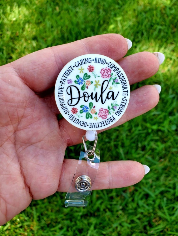 Doula Badge Reel Retractable Doula Badge -  Canada