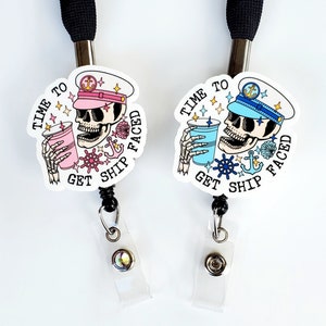 Im About To Get Ship Faced Lanyard | Cruise Lanyard | Cruise Vacation Gift | Drink Packages Lanyard | On Board Sea Pass Holder