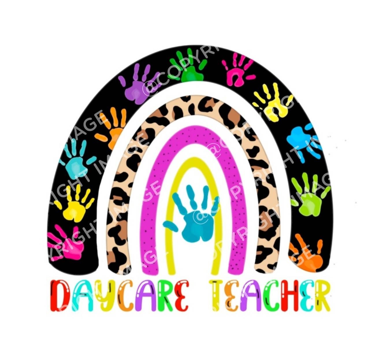 Daycare Teacher Digital Png File Daycare Clip Art Daycare Etsy