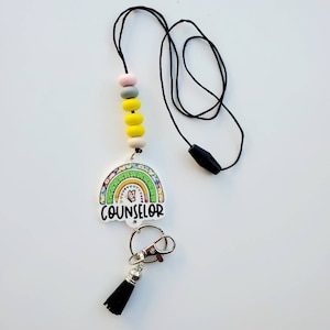 School Counselor Lanyard | School Counselor Gift | Counselor Appreciation
