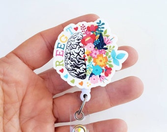 R EEG T Badge Reel | Registered Electroencephalographic Technologist Badge Reel | R EEG T Gift | Electroencephalophy