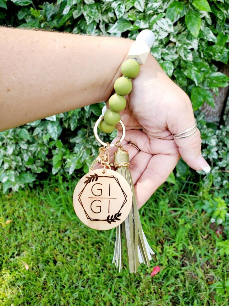 Gigi Keychain Gigi Wrist Keychain Holder Gig Wristlet Etsy