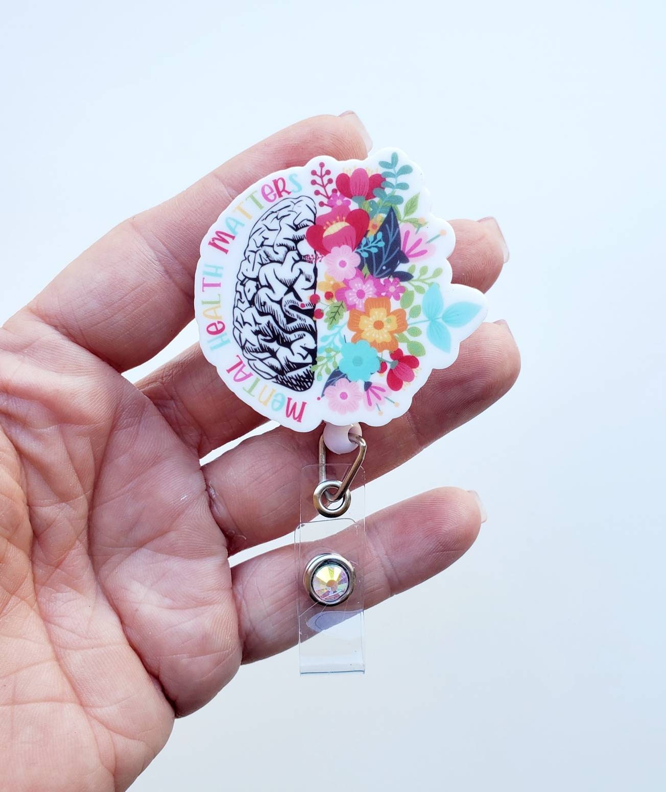 Mental Health Matters Brain Badge Reel Mental Health Matters Brain Badge Reel