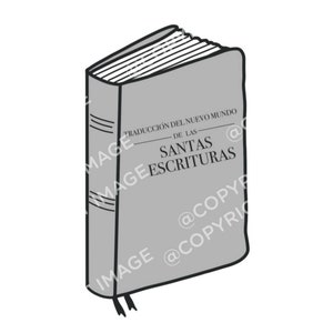 Spanish New World Translation Bible Png | Bible Sublimation Image