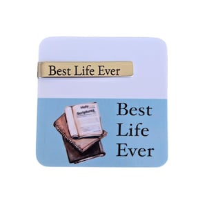 Best Life Ever Tie Bar | JW Tie Bar | Jehovahs Witness Brother Gift | JW Ministerial Servant Gift | JW Elder Gift