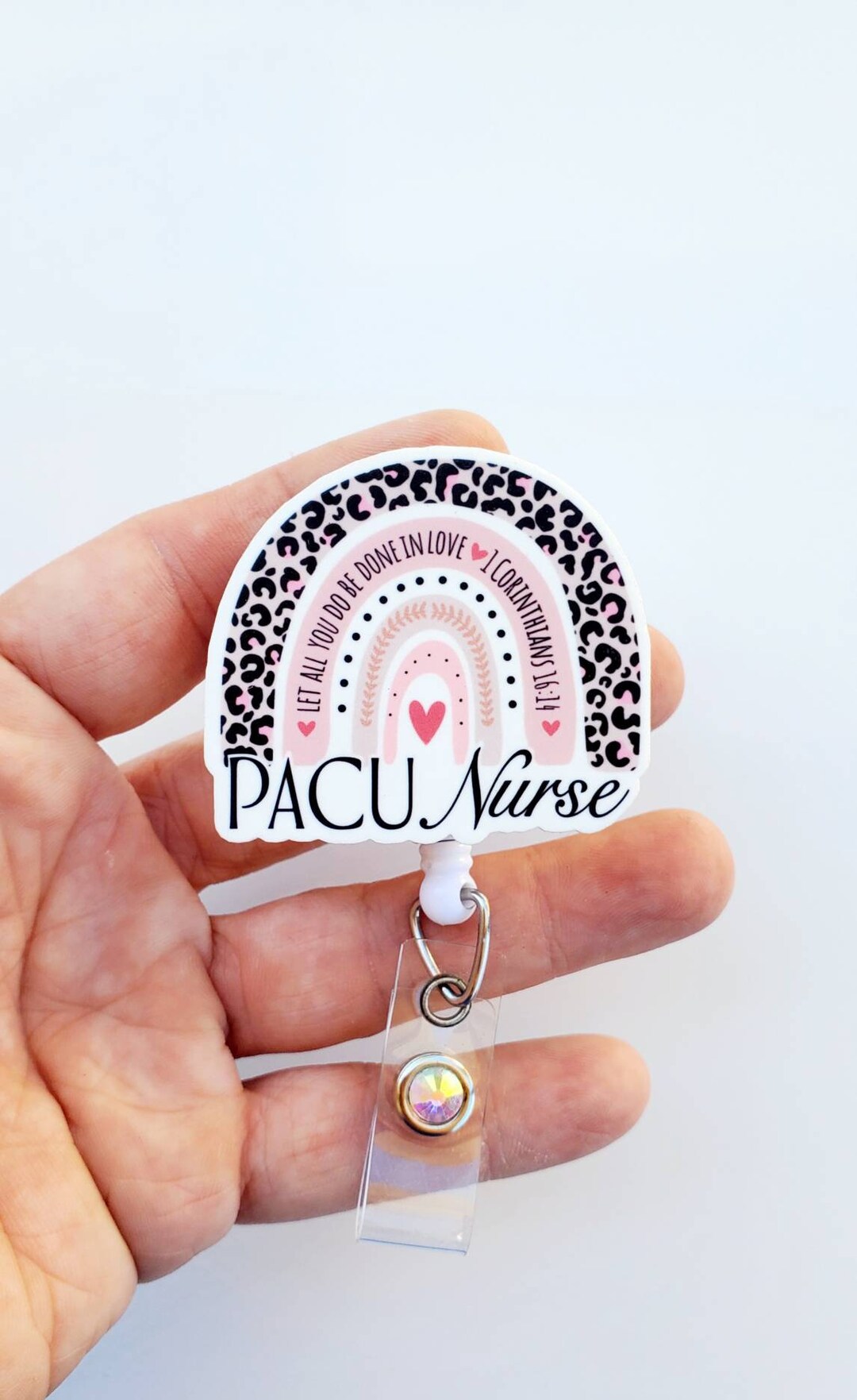 Pacu Nurse Badge Reel Pacu Nurse Carabiner Pacu Nurse Retractable