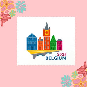 JW Pure Worship Special Convention Belgium Lens Wipes | JW Convention Gifts | International Convention Delegate Gifts | Set of 5 Or More