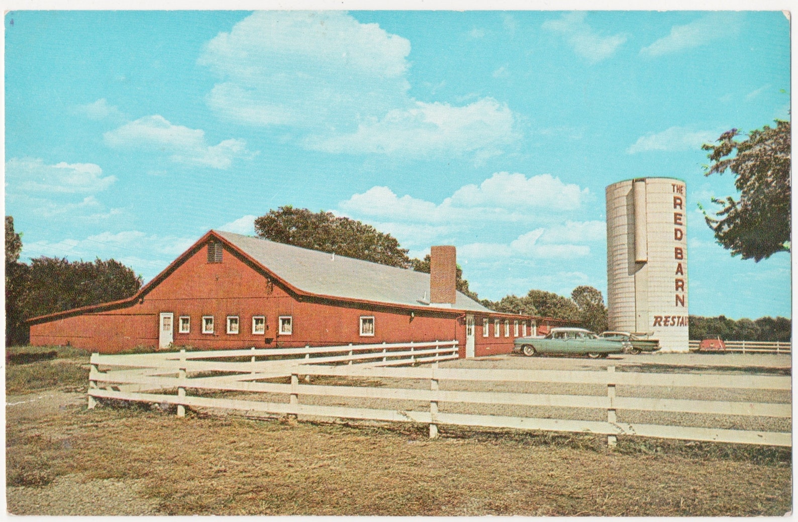 Red Barn Restaurant Fort Scott Kansas Steak House Vintage Etsy España