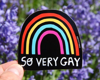 So Very Gay Sticker