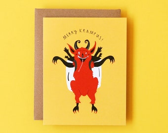 Krampus - Holiday Greeting Card