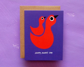 Mama Bird - Mother's Day Card
