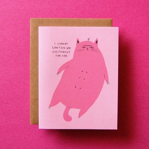 Kitty indifférent - Snitty Kitty Félicitations Carte de vœux