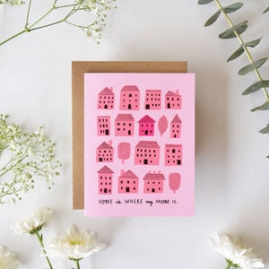 Home is Where My Mom is - Mother's Day Card