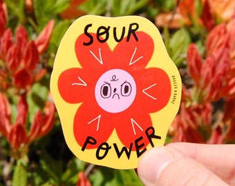 Sour Power Sticker