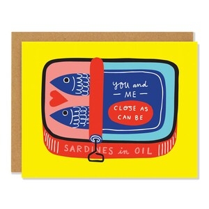 Sardines - Love & Friendship Card image 2