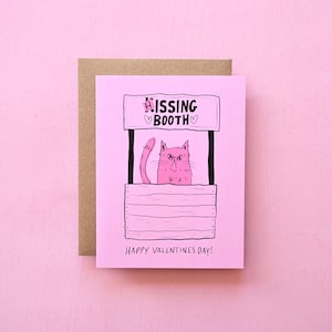 Hissing Booth - Valentine's Greeting Card