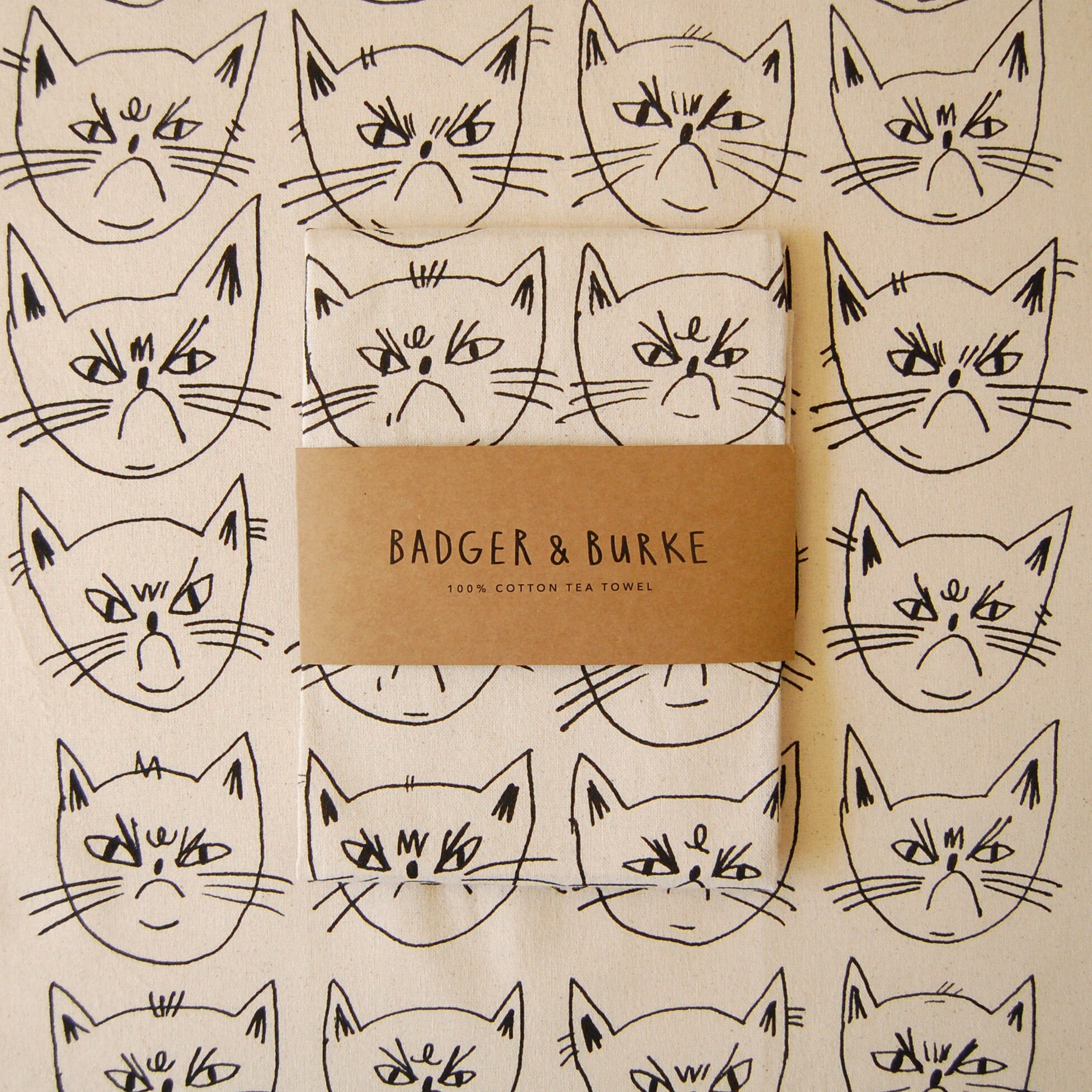 Kitty Parade Tea Towel Kitty Parade Tea Towel