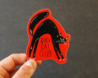 Black Cat Club - Sticker
