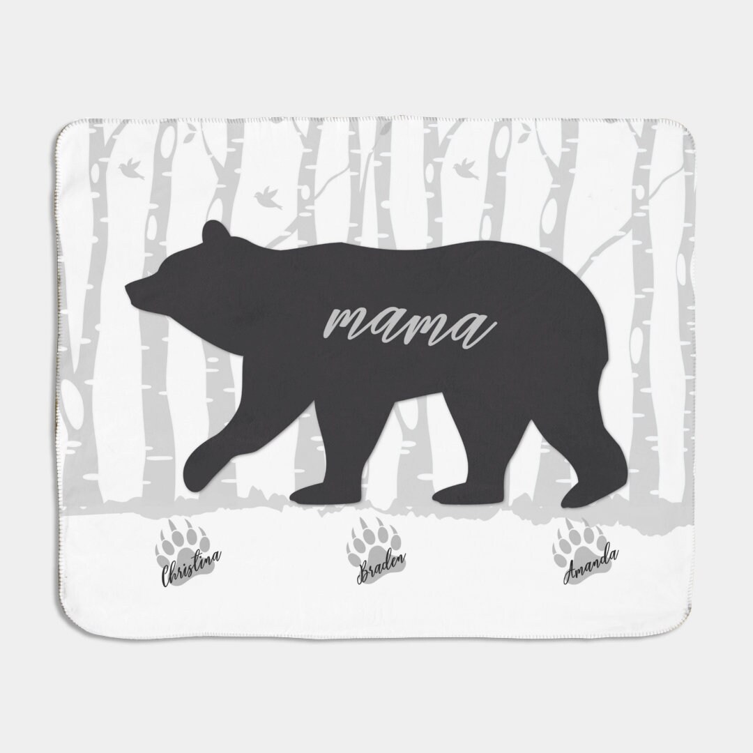 Brown Mama Bear Blanket