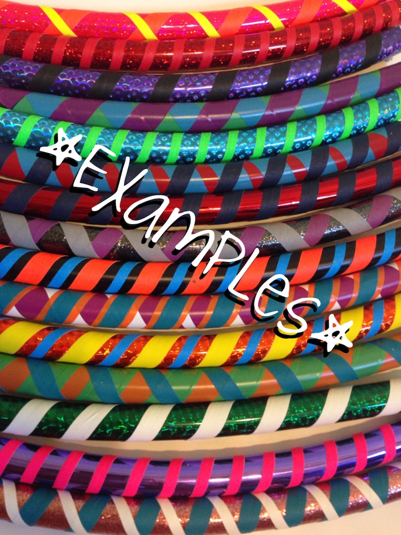 Sparkle Beginner Hula Hoop with Grip Tape You Choose the Etsy Italia