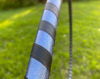 Ready2Ship // 35” Beginner Hula Hoop, Push-Button Collapsible, 1/2" PE Tubing