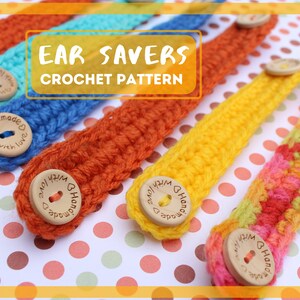 Ear Saver Crochet Pattern: Mask Extender (PDF Pattern)