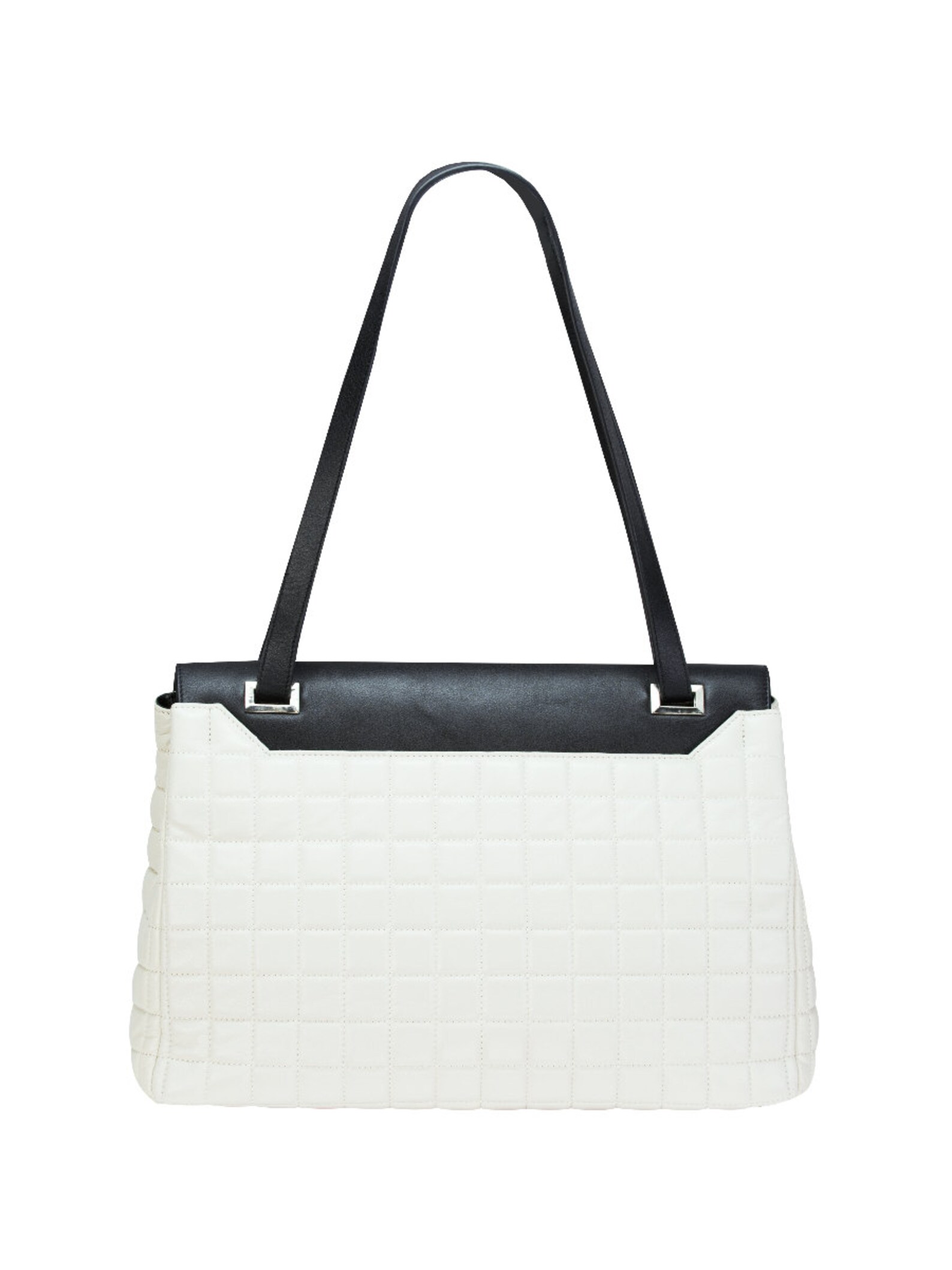 Womens Ladies Leather Work Bag Attache Briefcase W Handquilted Etsy