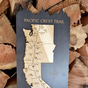 Pacific Crest Trail Map