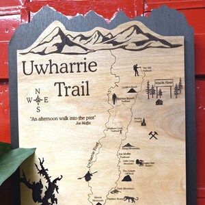 Uwharrie trail map discount